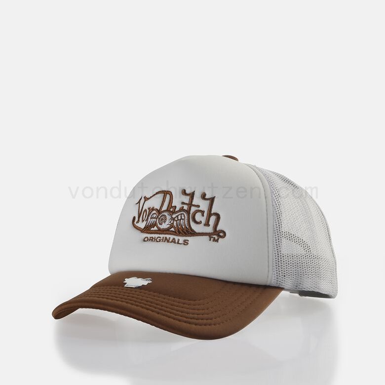 (image for) Von Dutch Originals -Trucker Soro Cap, white/white F08161034-01140 Online Sale